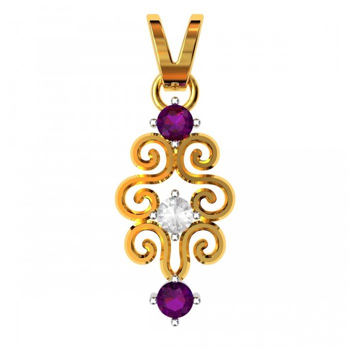 Amethyst Stone Pendants