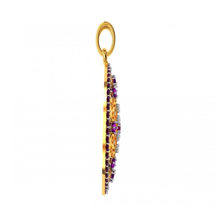 Mughal Amethyst Pendant