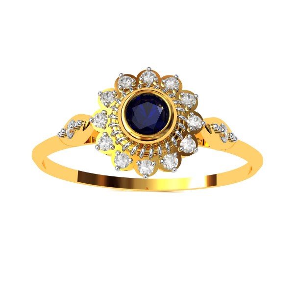 The Bendanta Blue Sapphire Ring The Bendanta Blue Sapphire Ring
