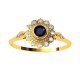 The Bendanta Blue Sapphire Ring