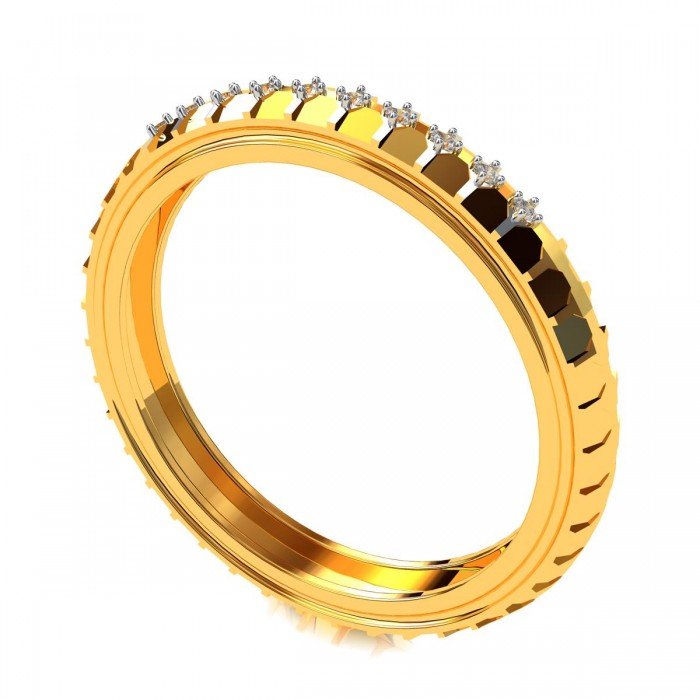 American Diamond Marriage Ring