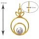 Gold Pendant For Girls