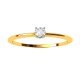 The Kamini Solitaire American Diamond Ring