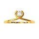 The Pubali Solitaire  American Diamond Ring