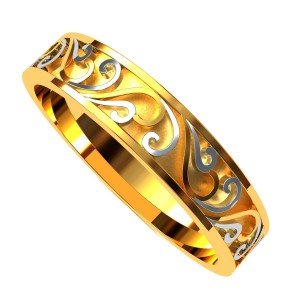 Gold Wedding Band Ring