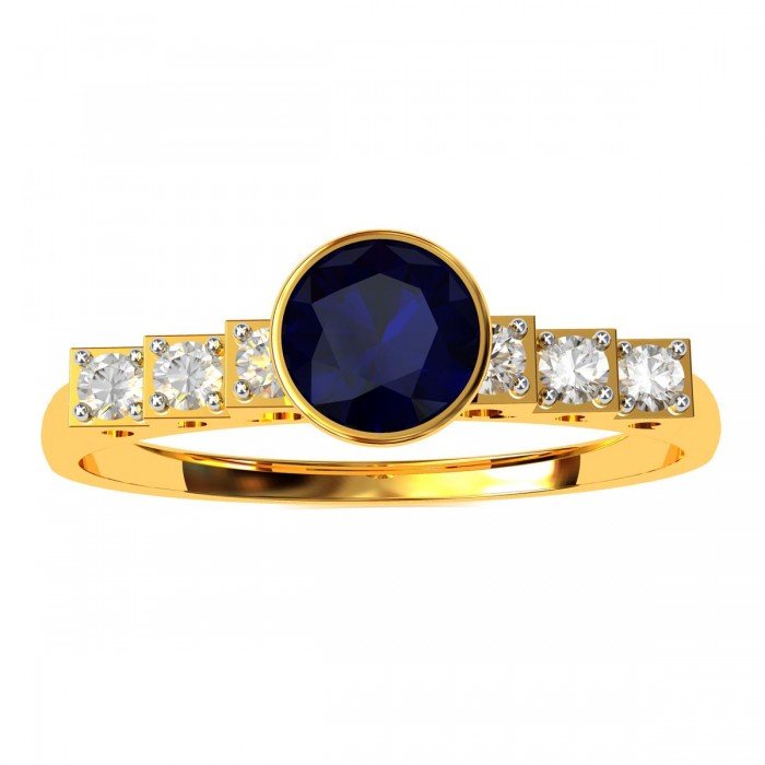 Natural Blue Sapphire Ring