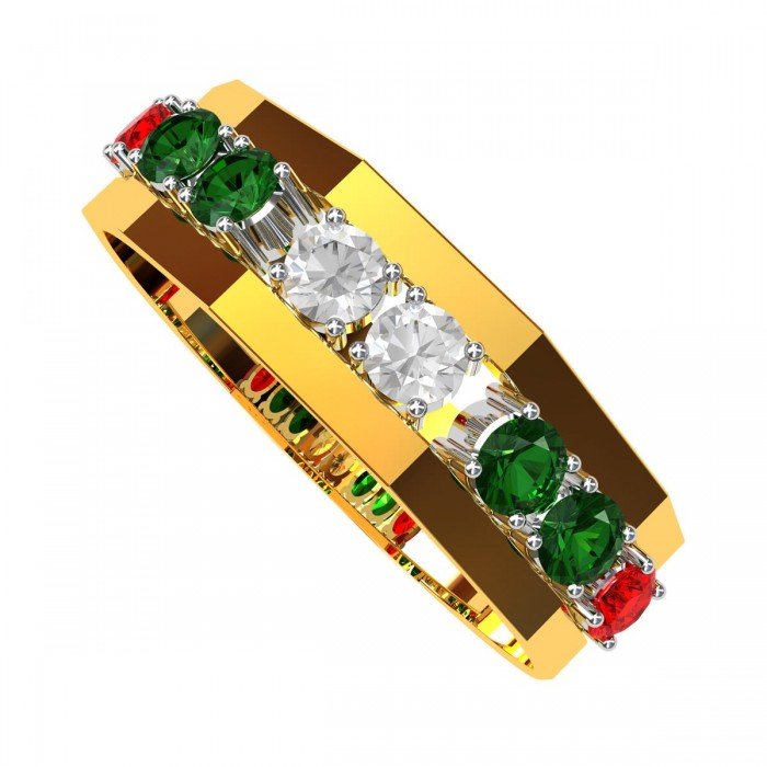 Multi Gemstone Ring