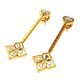 Floral Hanging Earring