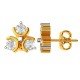 Three Stone American Diamond Earring