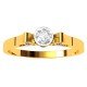 The Kachana Solitaire American Diamond Ring