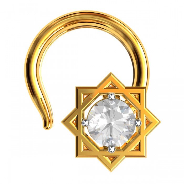 Astral American Diamond Nose Pin