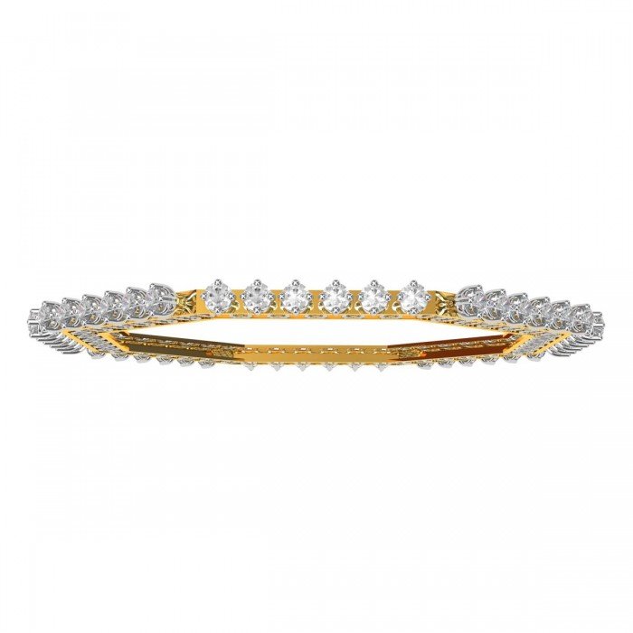 Octahedral Diamond Bangle