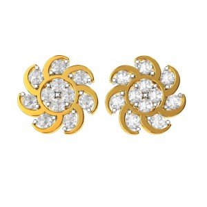 Traditional American Diamond Studs Earring