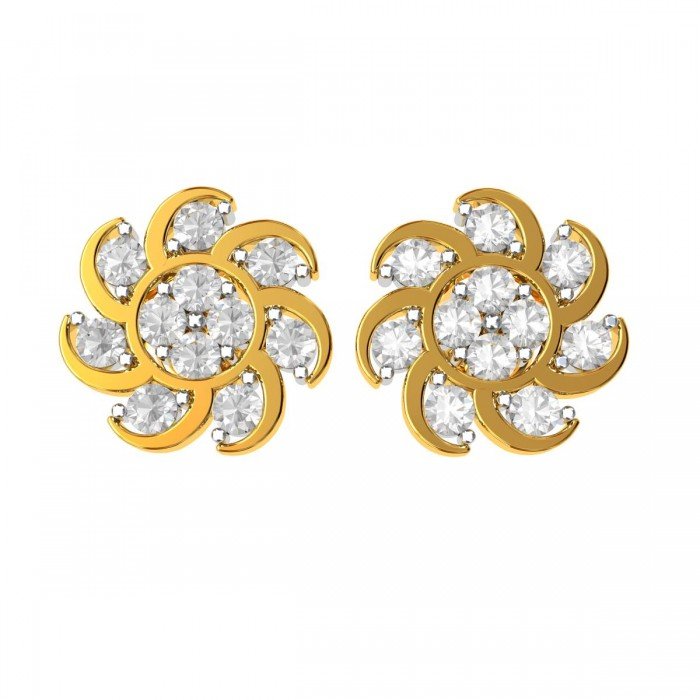 Traditional American Diamond Studs Earring