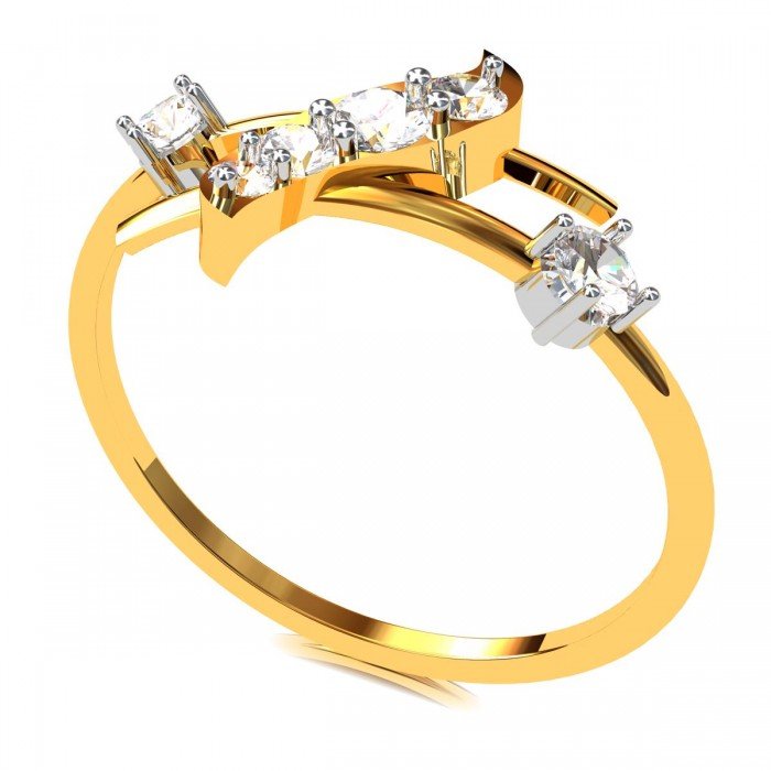 The Paras American Diamond Ring