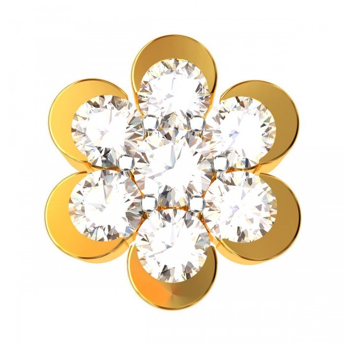 Traditional American Diamond Earring