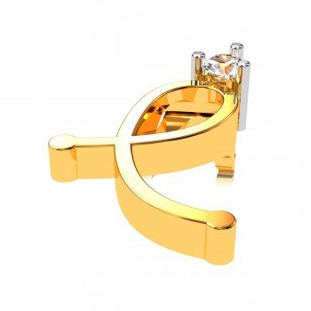 Stylish Solitaire Pendant