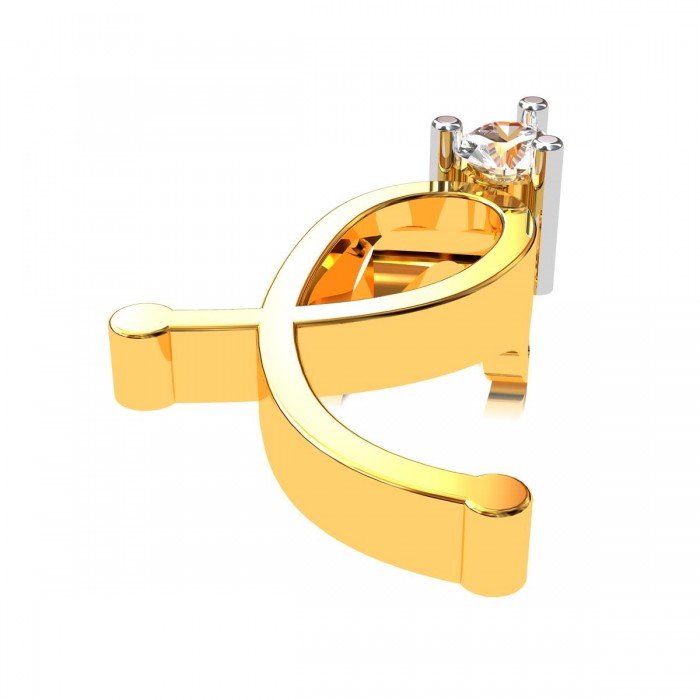 Stylish Solitaire Pendant