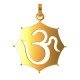 Om Gold Pendant, Mahadev