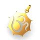 Om Gold Pendant Om Gold Pendant