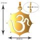 Om Gold Pendant Om Gold Pendant