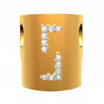 American Diamond Bracket Stylish Pendant