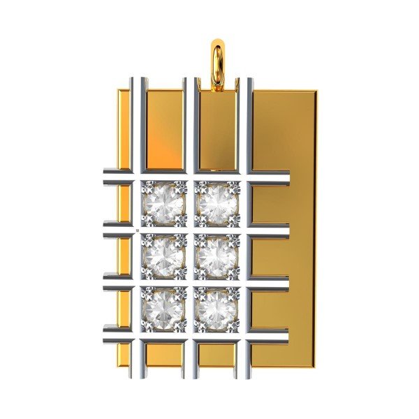 Hash American Diamond Pendant Hash American Diamond Pendant