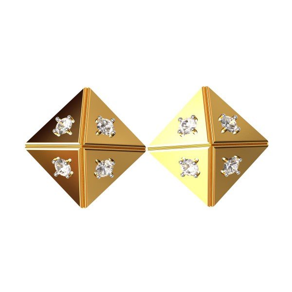 Square American Diamond Earring Square American Diamond Earring