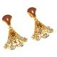 Classic Enamel Jhumka Earrings