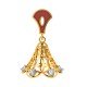 Classic Enamel Jhumka Earrings