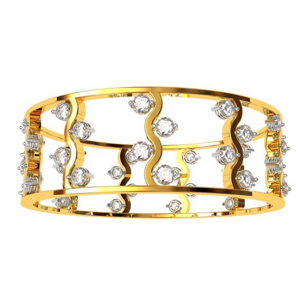 Cross Diamond Bangle Cross Diamond Bangle