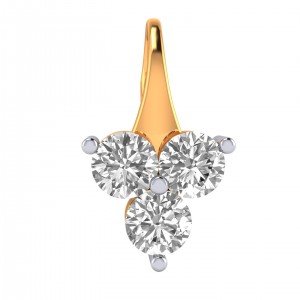 Three American Diamond Pendant