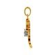 American Diamond Solitaire Pendant
