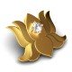 Lotus American Diamond Pendant