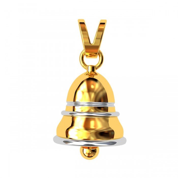 Gold Bell Pendant