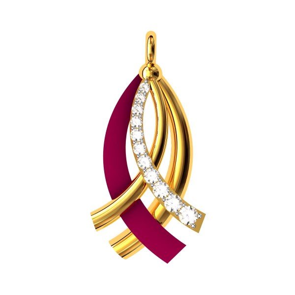 Cross Mina American Diamond Pendant Cross Mina American Diamond Pendant