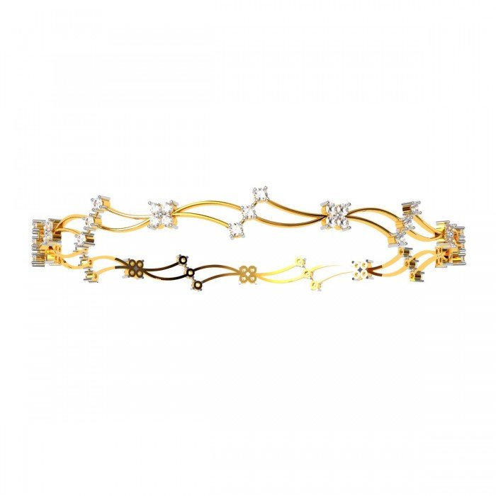 Fashionable Diamonds Bangle