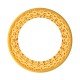 Gold Diamond Jali Bangle