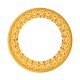 Gold Diamond Jali Bangle