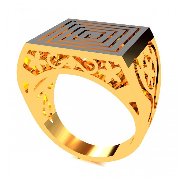 Enamel Cocktail Ring