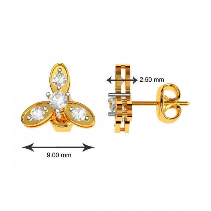 Earring Designs in Gold