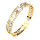 Diamond Open Bangle