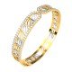 Diamond Open Bangle