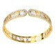 Diamond Open Bangle