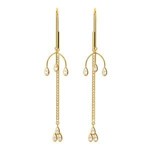 Anchor American Diamond Earrings