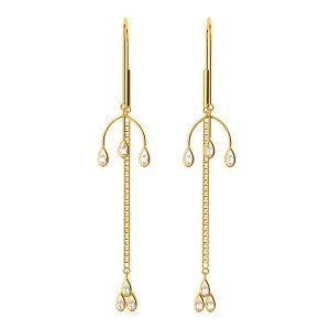 Anchor American Diamond Earrings