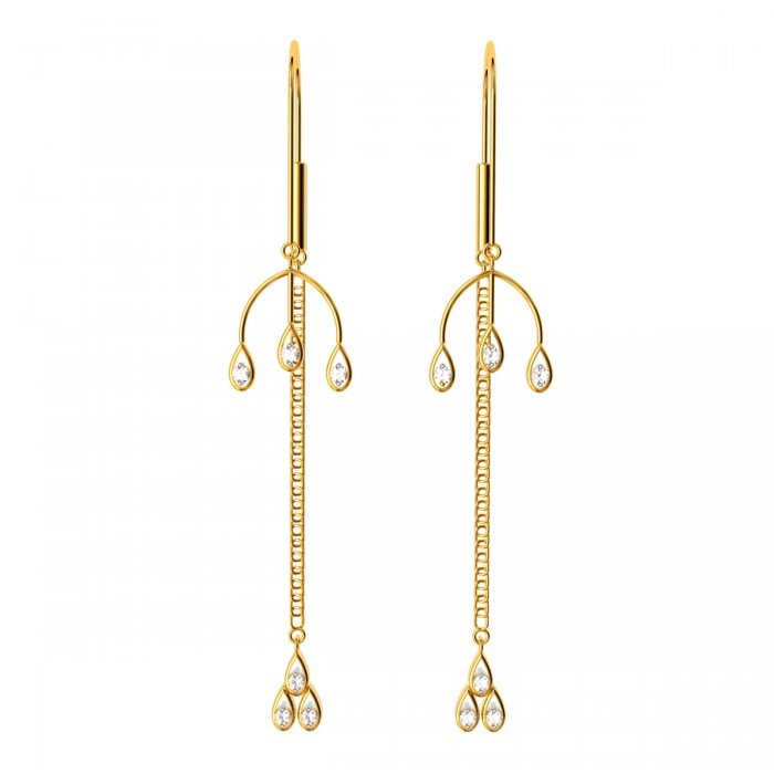 Anchor American Diamond Earrings