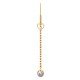 Pearl Gold Drop Earrings