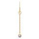 Pearl Gold Drop Earrings