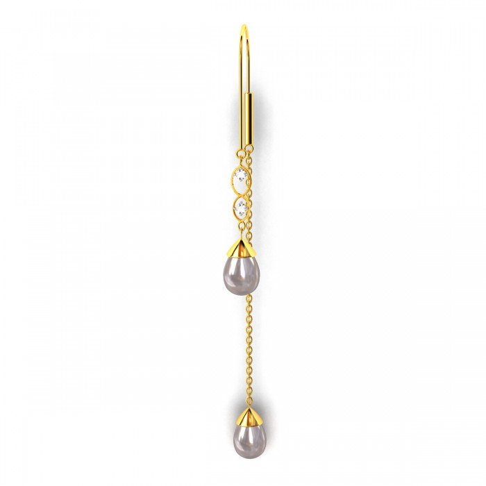 Pearl Long Earring